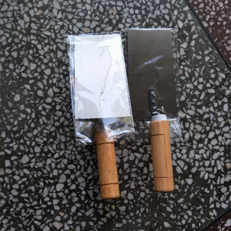 Concrete Trowel 1pcs large size Cement Float Margin Bucket Stainless Steel Finishing Spatula Construction Tools Wooden