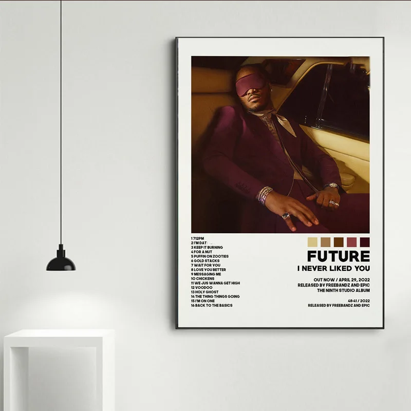 미래 Metro Boomin 우리는 당신을 신뢰하지 않습니다 2024 음악 앨범 포스터 인쇄 캔버스 회화 벽 아트 그림 거실 홈 장식