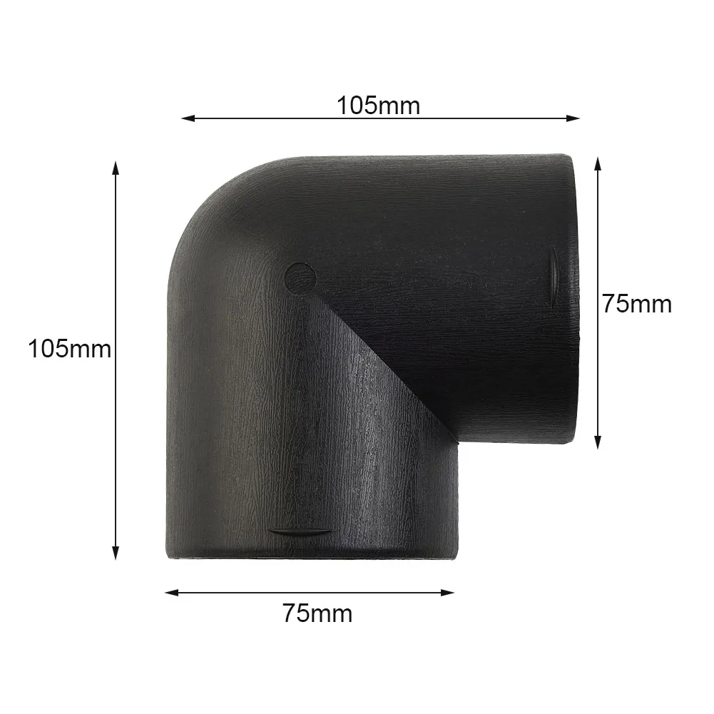 75mm Air Vent Duct L Elbow Pipe Outlet Exhaust Joiner Connector For Webasto For Eberspaecher Diesel Parking Heater Replace-part