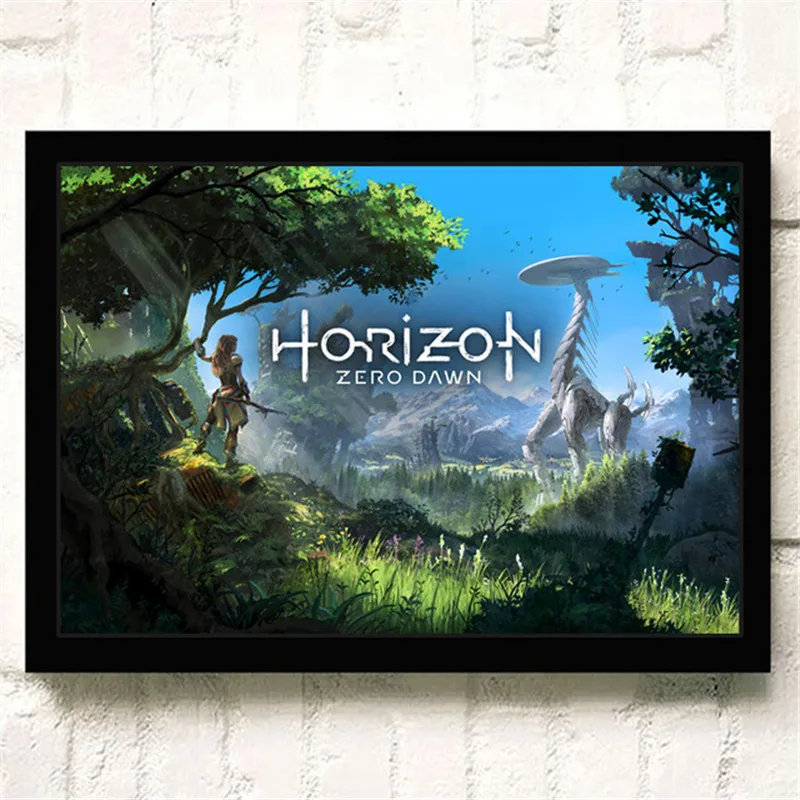 

Horizon Zero Dawn Playing Game Wall Art Pictures Posters Canvas Paintings for Living Room Teen's Bedroom Decorations Home Decor