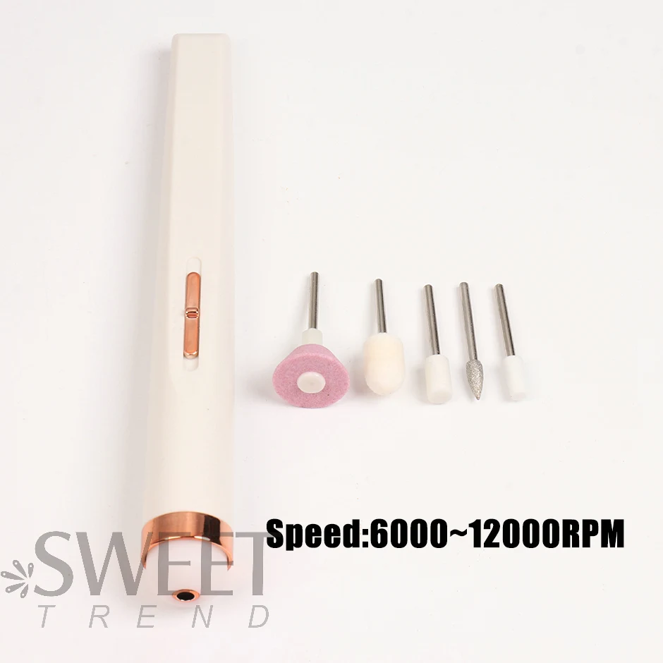 Electric Nail Drill Professional Electric Nails Drill Kit Remover Dead Skin Grind Polish Pen Portable Milling Cutter Manicure Pedicure Equipment S91