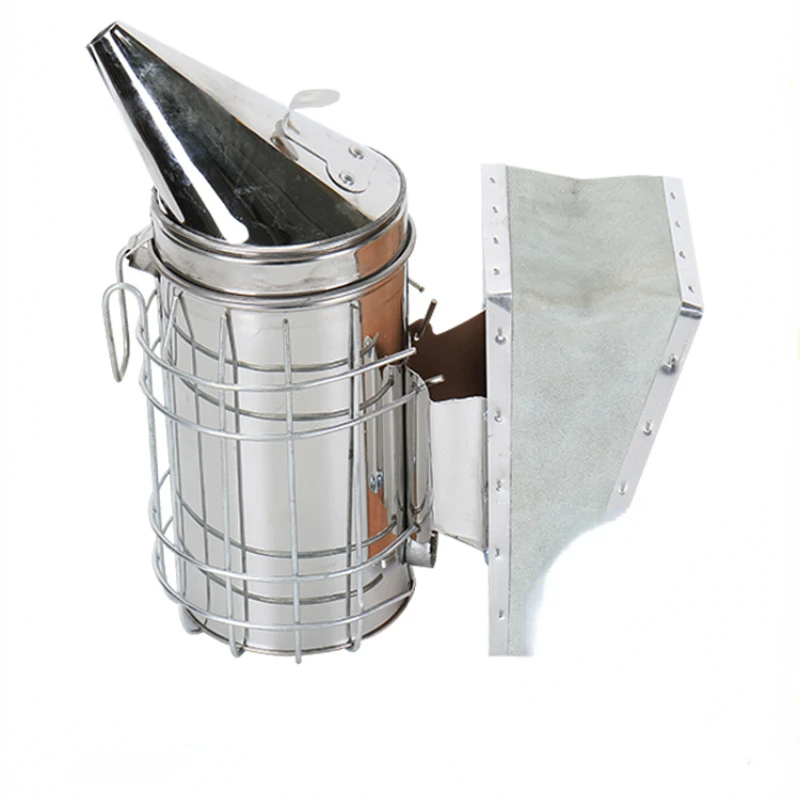 

Beekeeping Eqiupment Special Tools for Beekeeping Bee Hive Manual Stainless Steel Spray Smoke Sprayer Free Smoke Bomb