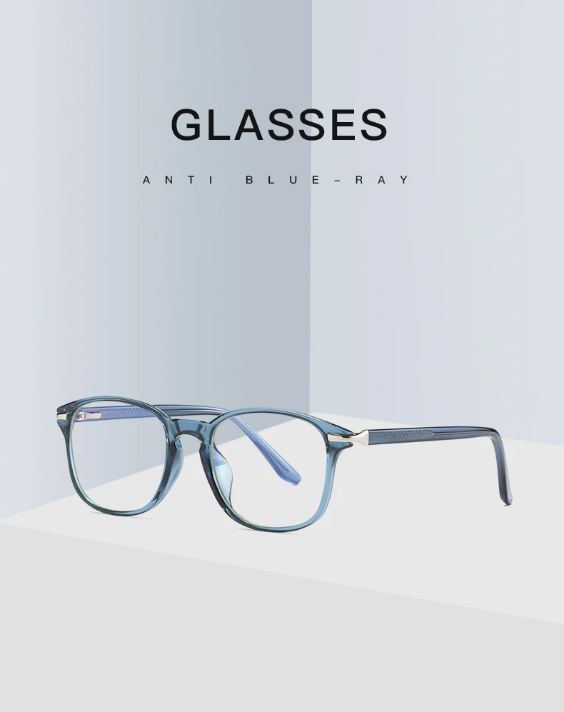 Glasses Women Anti Blue Light Prescription Eyeglass Frames Men's Myopia Eyeglasses Women's Decorative Computer Eyewear Apparel blue light glasses women