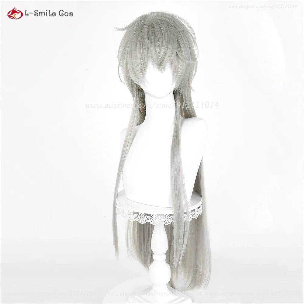 Long Hair Rafayel Xavier Sylus Zayne Caleb Cosplay Perücke für Damen und Herren, hitzebeständig, synthetisch, Halloween 44