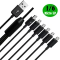 USB A To 6 Micro USB