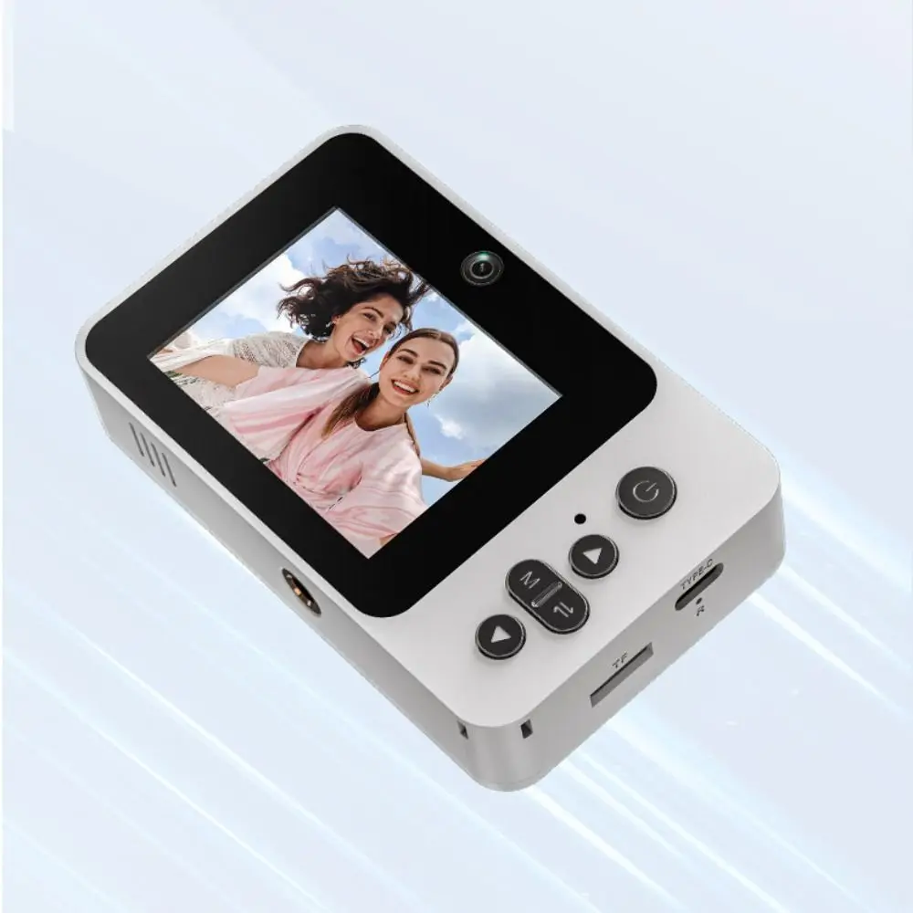 2.4IN Screen Retro CCD Digital Camera Full/Semi Mirror Design Portable Vlog Camera HD Video MP3 Music Playback Video Camera