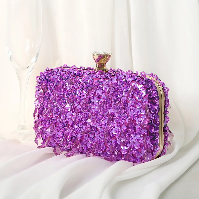 

Модный вечерний клатч с бисером, дизайнерские женские сумки с бриллиантами, роскошные стразы, женские вечерние сумочки, элегантная Свадебная сумка