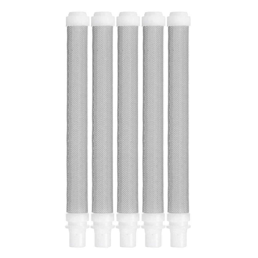 

5/10pcs 10cm Airless Spraygun Filters 50 Mesh Stainless Steel For Removes Dirt Reduces Nozzle Clogging Air Tool Accessories