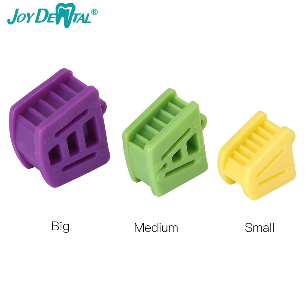 3 Pcs/set Dental Occlusal Pad Teeth Prop Bite Rubber Opener Retractor