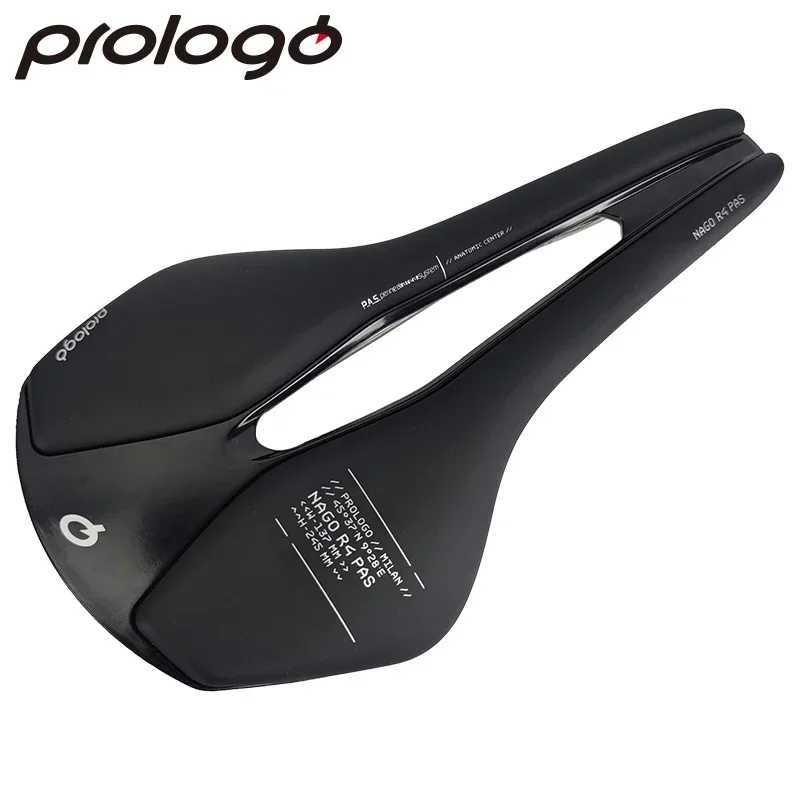 Prologo Original Nago R4 PAS Bicycle Saddle T2.0 Tirox Rail Light