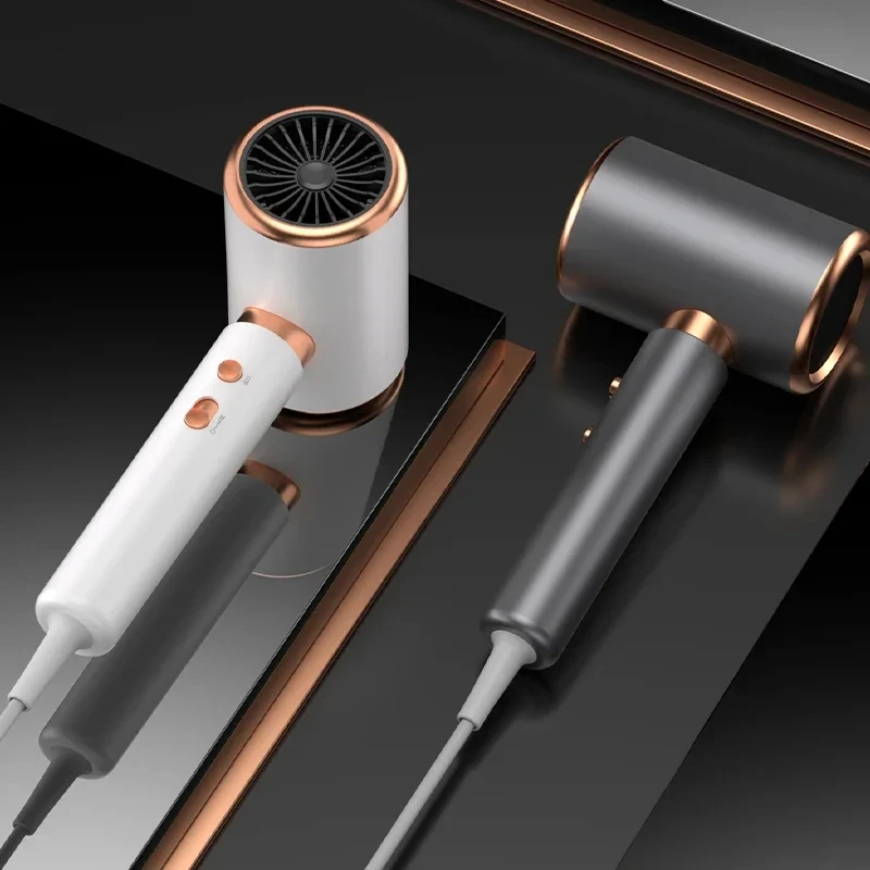 Salon Hair Dryer Professional Hot Cold Air Brush Negative Ionic Blow Dryer Strong Power 5th GearHairdryerblowdryerwithcomb