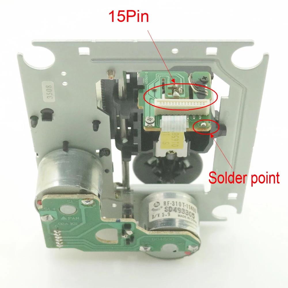 SF-101N SF-P101N (15Pins) Optical Pickup Mechanism SFP101N CD VCD Laser Lens Assembly Optical Pick-up Accessories optical pickup accessories