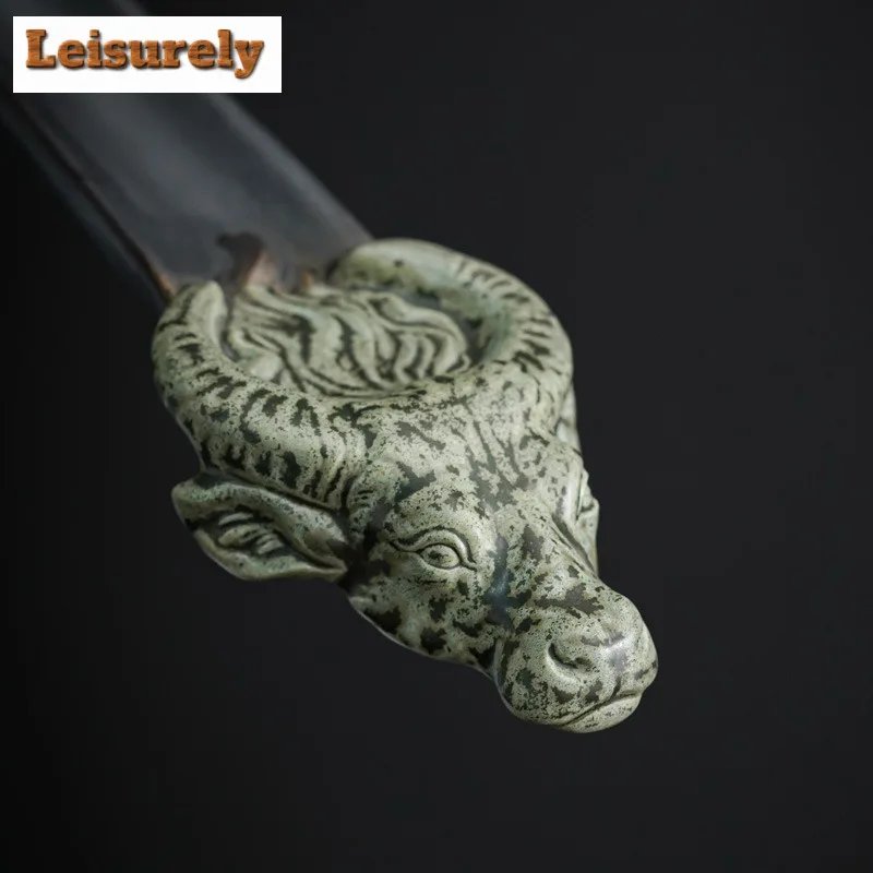 Ox Head Incense Holder Incense Waterfall Incense Burners Aromatherapy Smell Distributor Censer Tea Services Supplies Ornaments