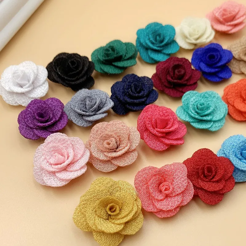 2.5cm3.5cm Small Flower Clothing Headwear Accessories Three