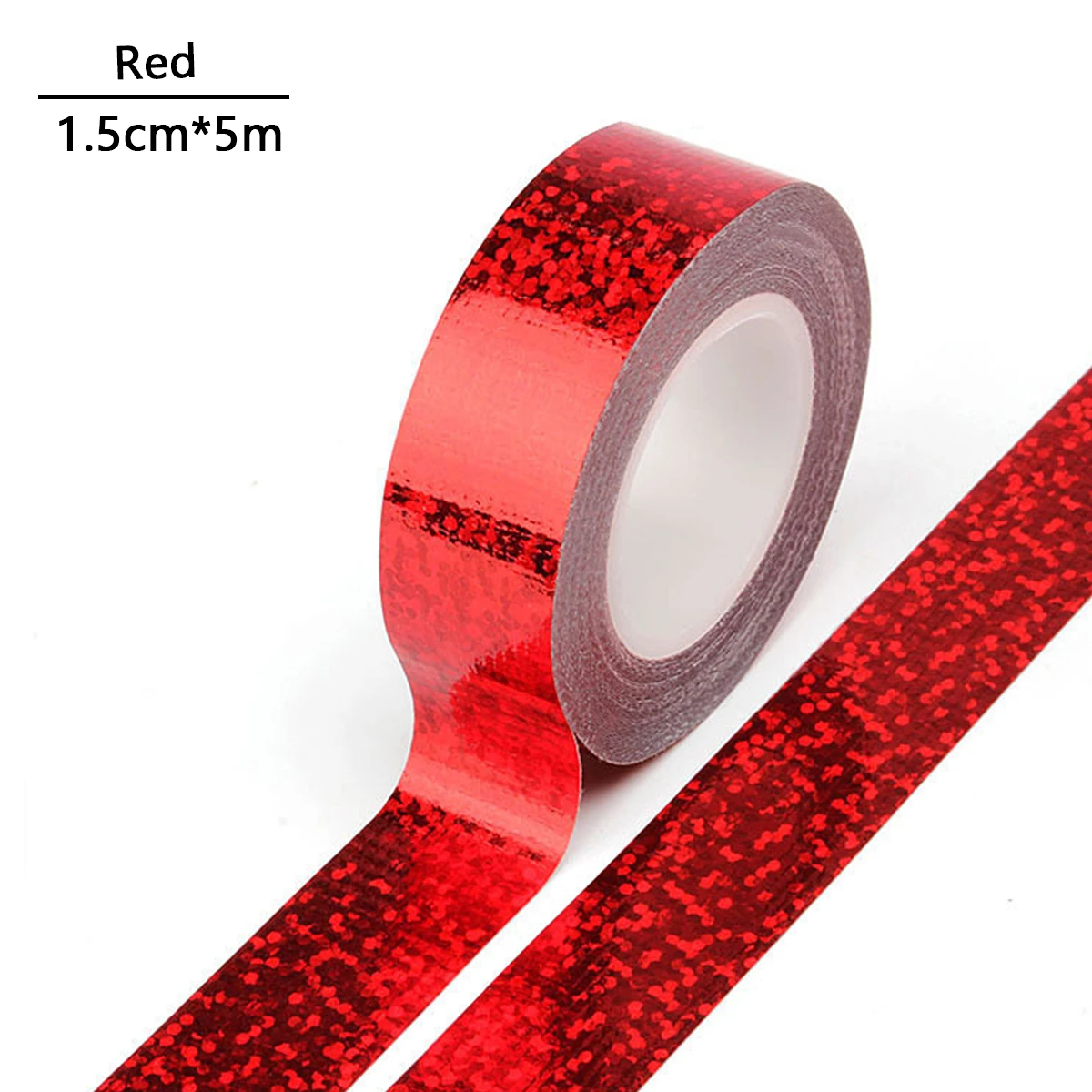 Shiny Decorative Washi Tape for DIY Scrapbooking and Stationery Projects