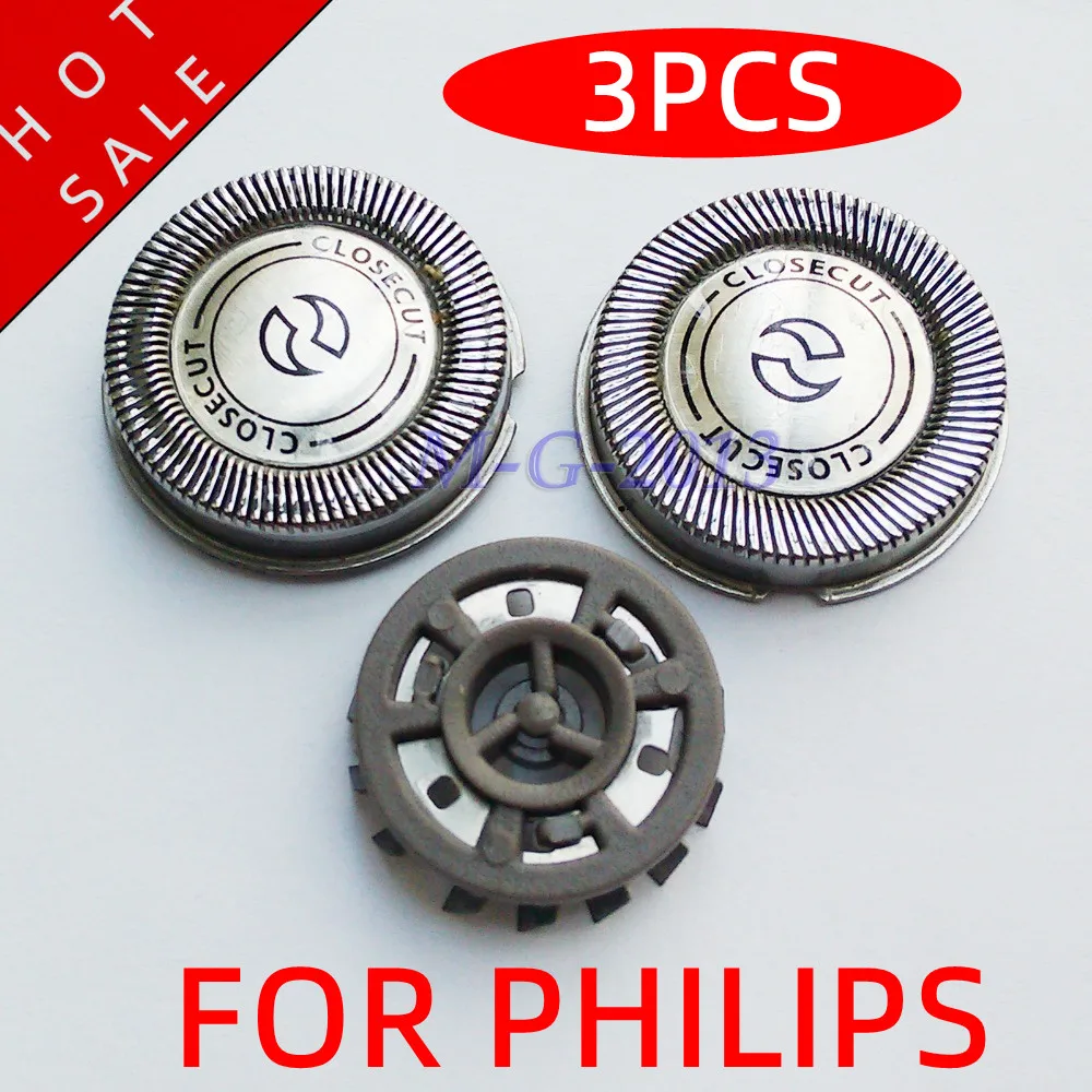 

3 x Replacement Shaver Head for Philips HQ55 HQ4+ HQ3 HQ6695 6879 6990/HQ6695/HQ48 HQ902 HQ904 HQ906 HQ912 HQ914 HS777 HS885