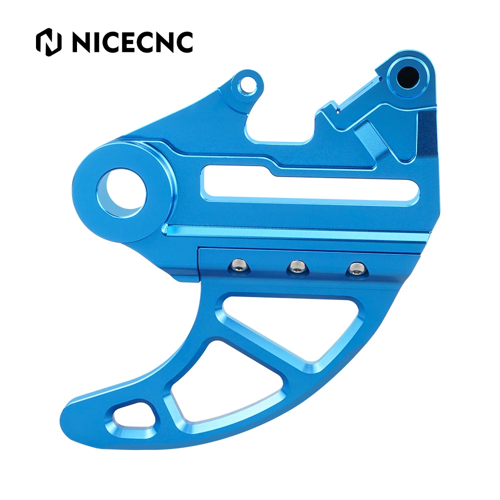 

NICECNC Motocross Rear Brake Disc Guard Cover For Husqvarna Enduro TE i FE 150 250 300 350 390 400 450 501 2022 2023 Gas Gas