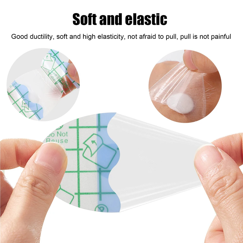 Waterproof Ear Stickers Disposable Ear Covers 20pcs for Swimming Shower Salon Hairdressing