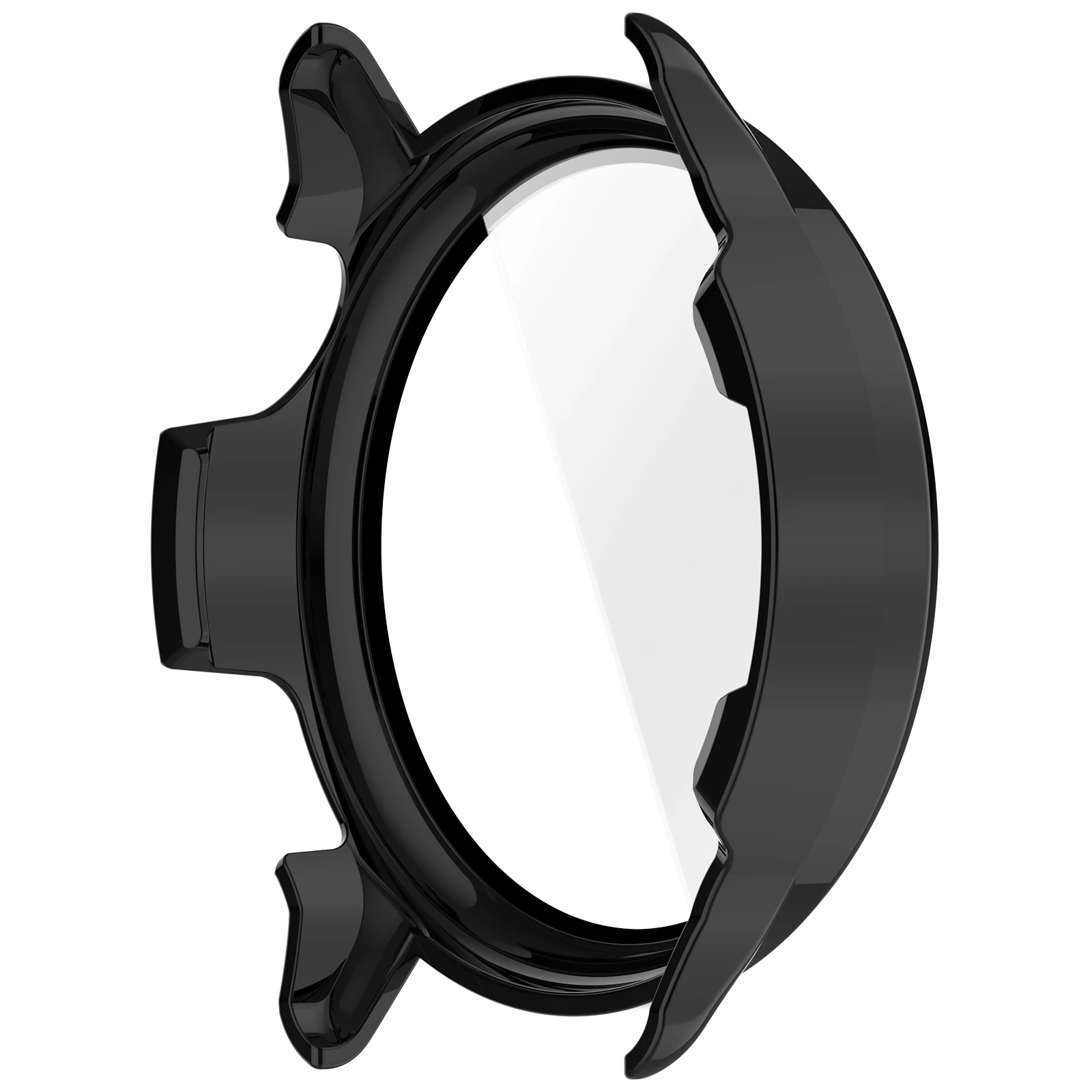 PC + Glasgehäuse für Garmin Vivoactive 6/Vivoactive 5/GarminActive 5, Vollbildschutz, Rahmenabdeckung – Detail 21