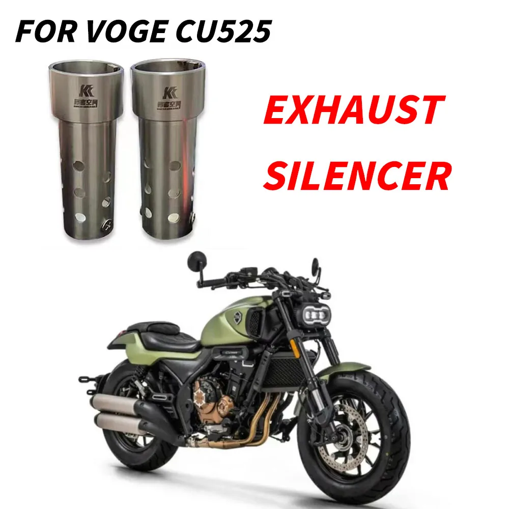 Per Voge Cu525 Cu 525 Silenziatore Di Scarico Moto Voge Cu525 Cu 525 Silenziatore Di Scarico