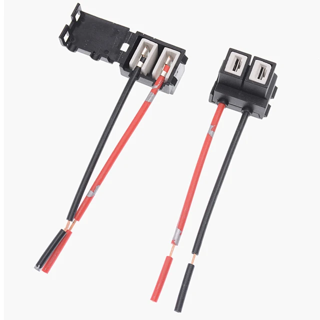 High Quality H7 Connector Auto Car Bulb Sockets Connectors Car Halogen Bulb Socket Power Adapter Plug Connector Wiring Harness 4