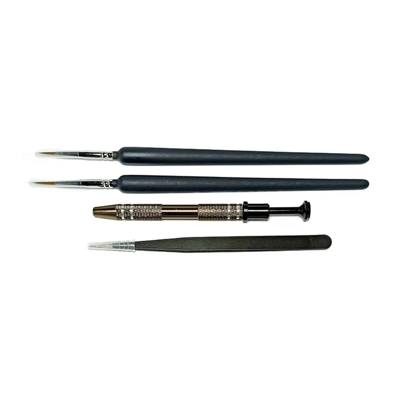 

4pcs Keyboard Lube Pen Keycap Puller Remover Mechanical Keyboard for Key Stem Holder for Gateron Kailh MX