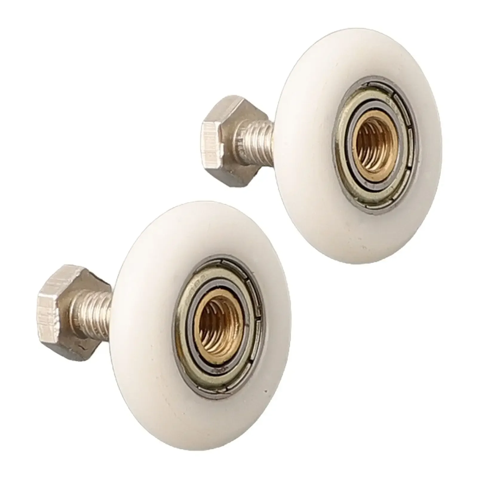 Door Roller Replacement Shower Runner Wheels 19/23/25mm Wheel Diameter 5mm Hole For Shower Enclosures Steam Cabins 2Pcs, shower door rollers, sliding door roller, shower room pulley, shower room rollers, shower room accessories