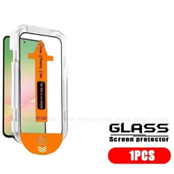 Premium Tempered Glass Screen Protector for Samsung Galaxy A56 - 9H Hardness, Full Coverage, Dust - Free (1 Front Glass)