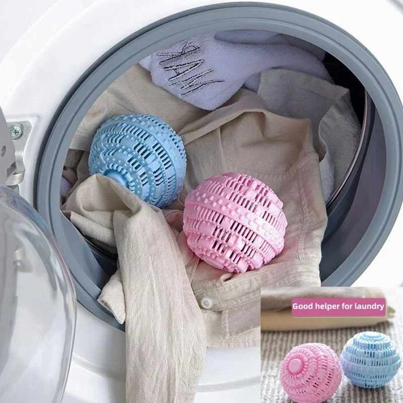 Laundry Ball Natural Non-Chemical Detergent Laundry Balls for Washing Machine Eco Friendly Wash Ball & Detergent Alternative