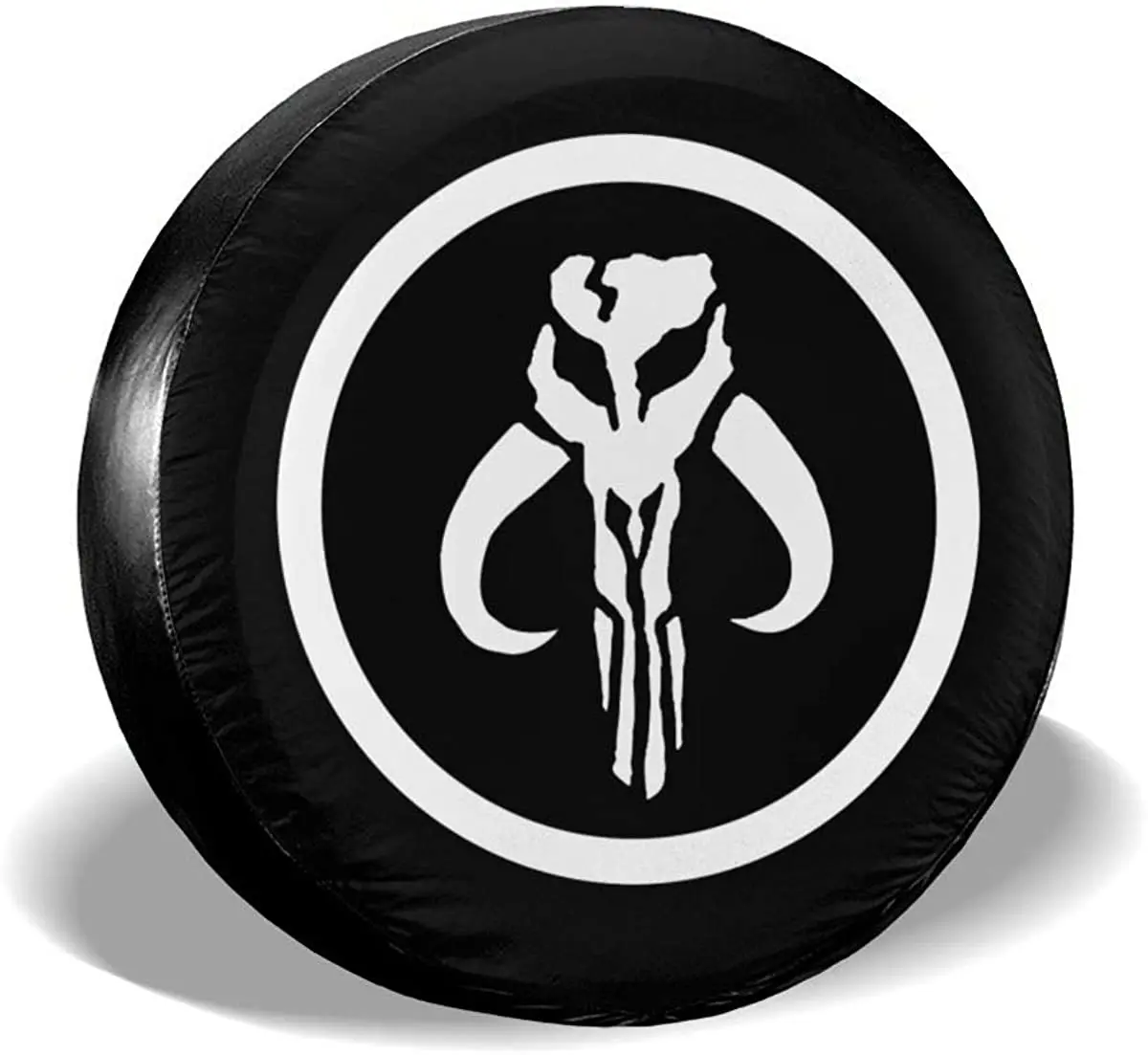 

12shengxiao Large Mandalorian Spare Tire Cover for All Cars
