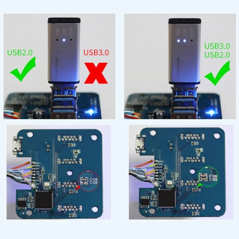 전문 가속 테스트 USB 테스터 전류 전압계 시간 및 노력 절약