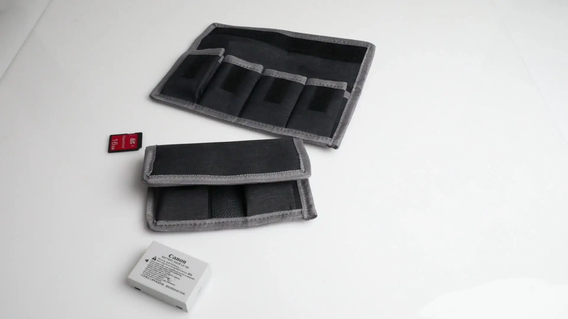 Sac De Rangement Pour Batteries Appareil Photo - Compatible LP-E6, LP-E17, NP-F550, Piles AA