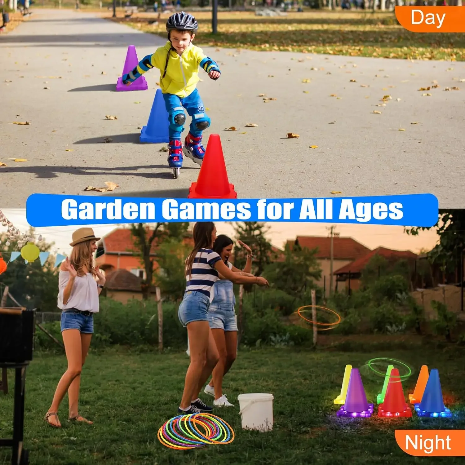 Alyoen Carnaval Toss Games Combo Set, 30 STKS Outdoor Plastic