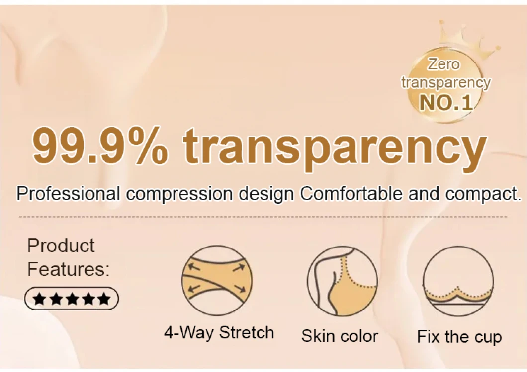 Plus Size Women Invisible Corset Underwear Image 2