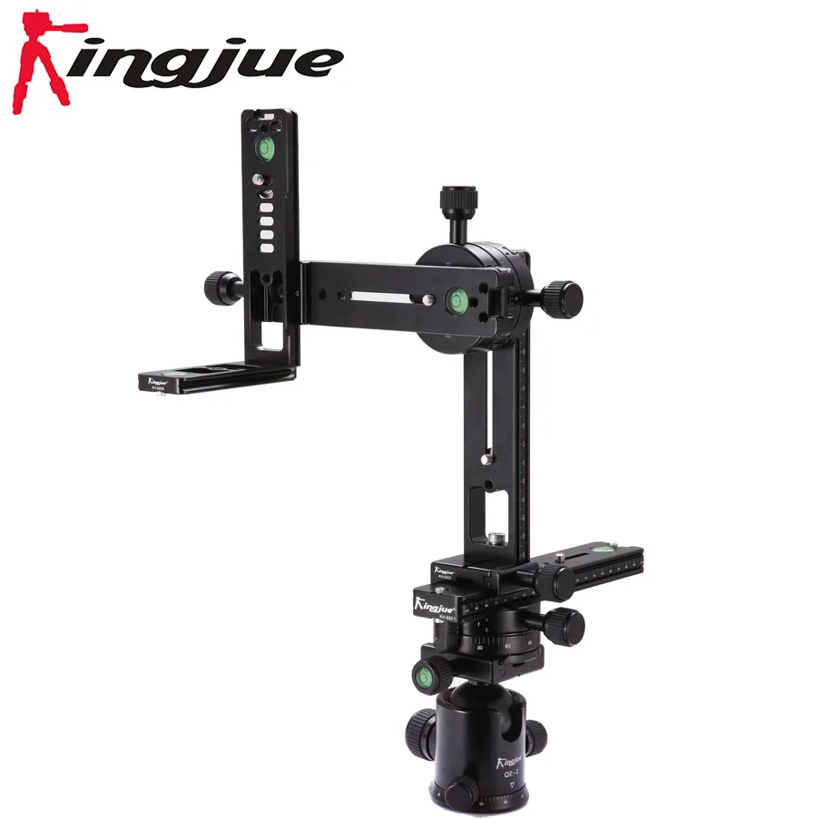 

Kingjoy aluminum Anodized cheap camera tripod stand panoramic head KH-6800