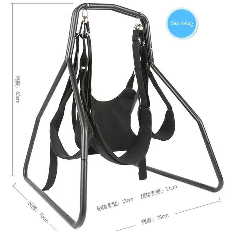 Sex Hammock Chair Pillow Set Adjustable Restraints Fetish Sex Position Bondage Swing Frame Adult Games Furniture