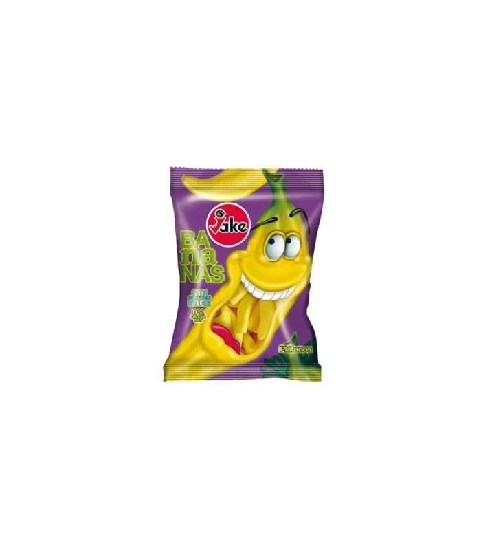 Zucchero Di Banana Halal-Caramelle Senza Glutine Senza Lattosi-Gominee Jake-100Gr
