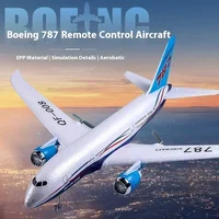 RC Boeing 787 Glider Qf008 2.4G Electric Remote Control Plane Three-Channel Fixed Wing Aircraft Passenger Jet Model Toy Kid Gift 1