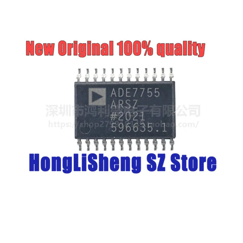 

10pcs/lot ADE7755ARSZ ADE7755ARS ADE7755 SSOP24 Chipset 100% New&Original In Stock