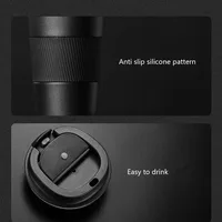 Cafe  Coffee Thermos Mug With Non-slip Case Car Vacuum Flask Travel Insulated Bottle Kitchen Tools 5