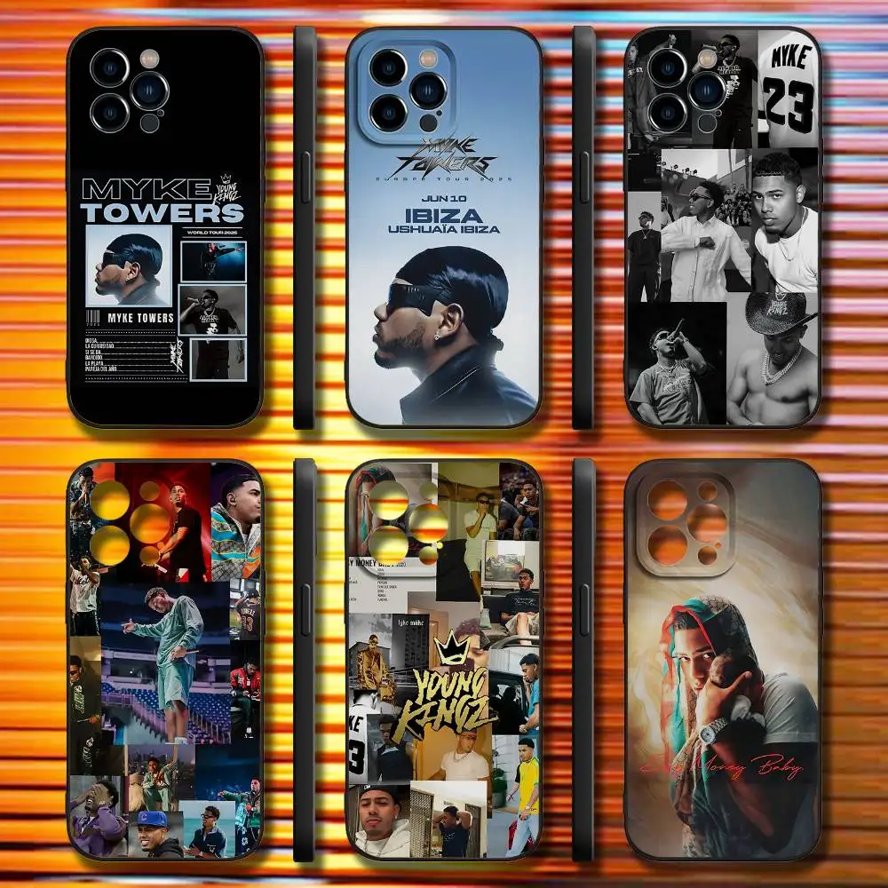 Sleek Black Soft Phone Case – Premium Protection with Modern Design