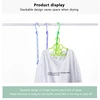 Space Saving Storage Hangers Multifunction Plastic Clothes Racks Rotary Organizer Hangers 5 Hole Magic Closet Wardrobe Organizer 1