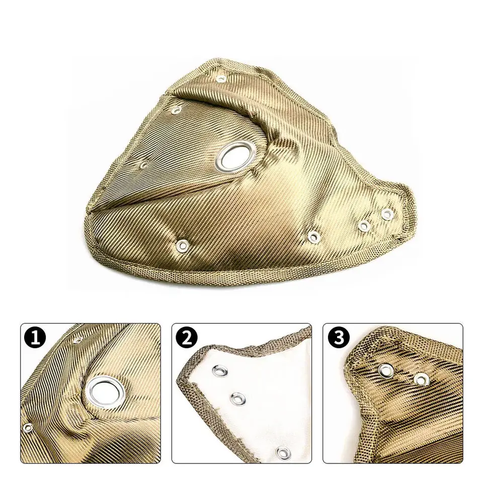 ミニコーパー用ターボヒートシールド,チタン,r55,r56,r57,r58,r59,1.6