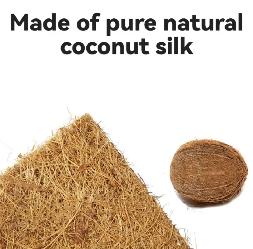 Reptile Pet Box Mat Supplies Shougong Coconut Coir Mat Material Silk Pet Live Aquascape Reptile Turtle Breeding Box Coconut