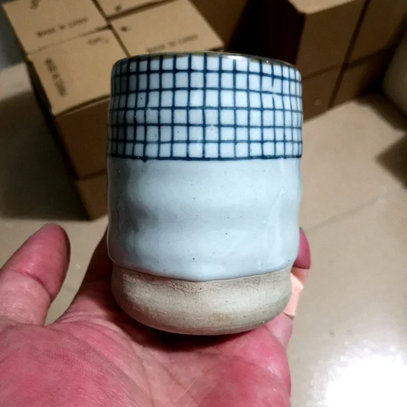 1pcs Ceramic Coffee Cup Japanese Style Porcelain Personal Single Pottery Tea Cups Drinkware Wine Mug Water Mugs
