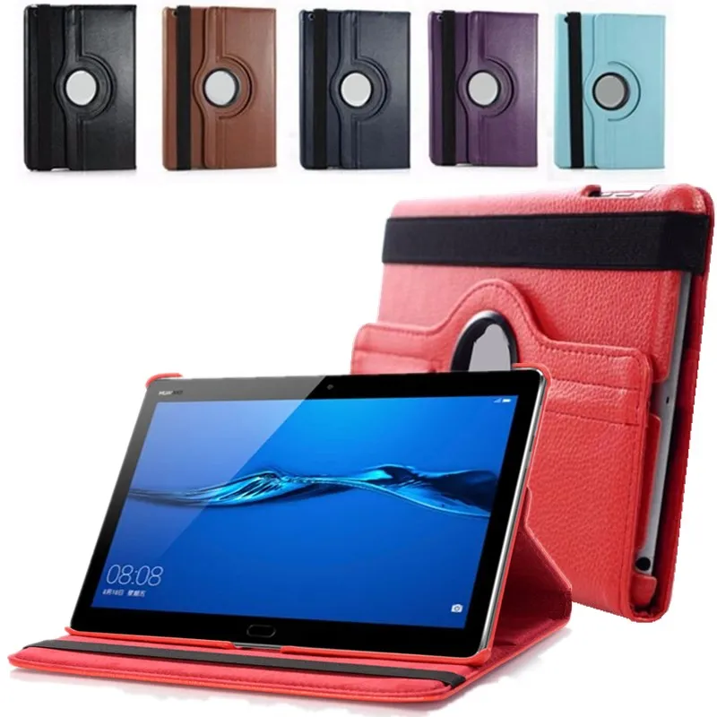 Tablet Case For Huawei MediaPad M3 8.4'' BTV-W09 BTV-DL09 Wake Smart Sleep 360 Degree Rotating PU Leather Stand Cover Case+Film tablet case