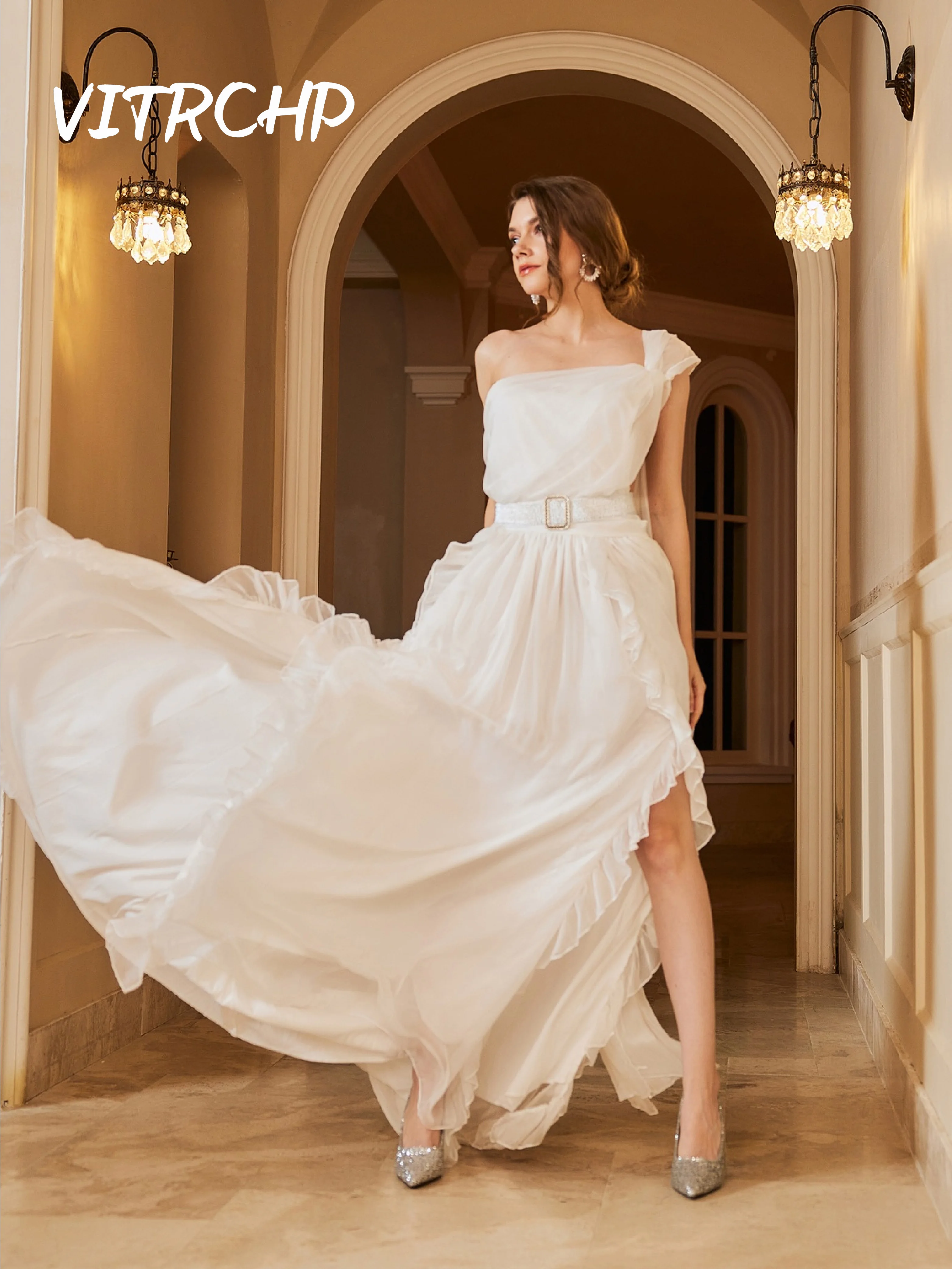  Sexy Mermaid Wedding Dress With Deep V Neckline Fitted Bridal Gown For Wedding Day Boho Homecoming Quinceaneras Dress Vestidos