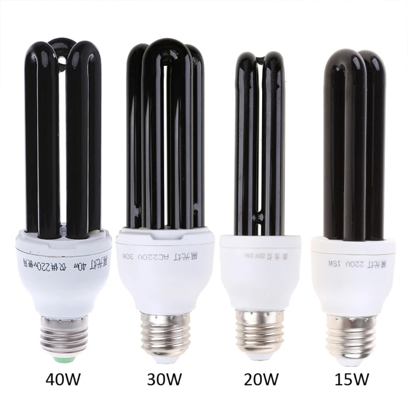 220V 30W E27 Blacklight Light Bulb UV Mosquito Killer Lamp Bulbs