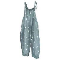 Sunflower Pattern Overalls For Women Fashion Slim Jumpsuit Women Casual Loose Romper For Women Mono Deportivos Mujer Gym - Image 3