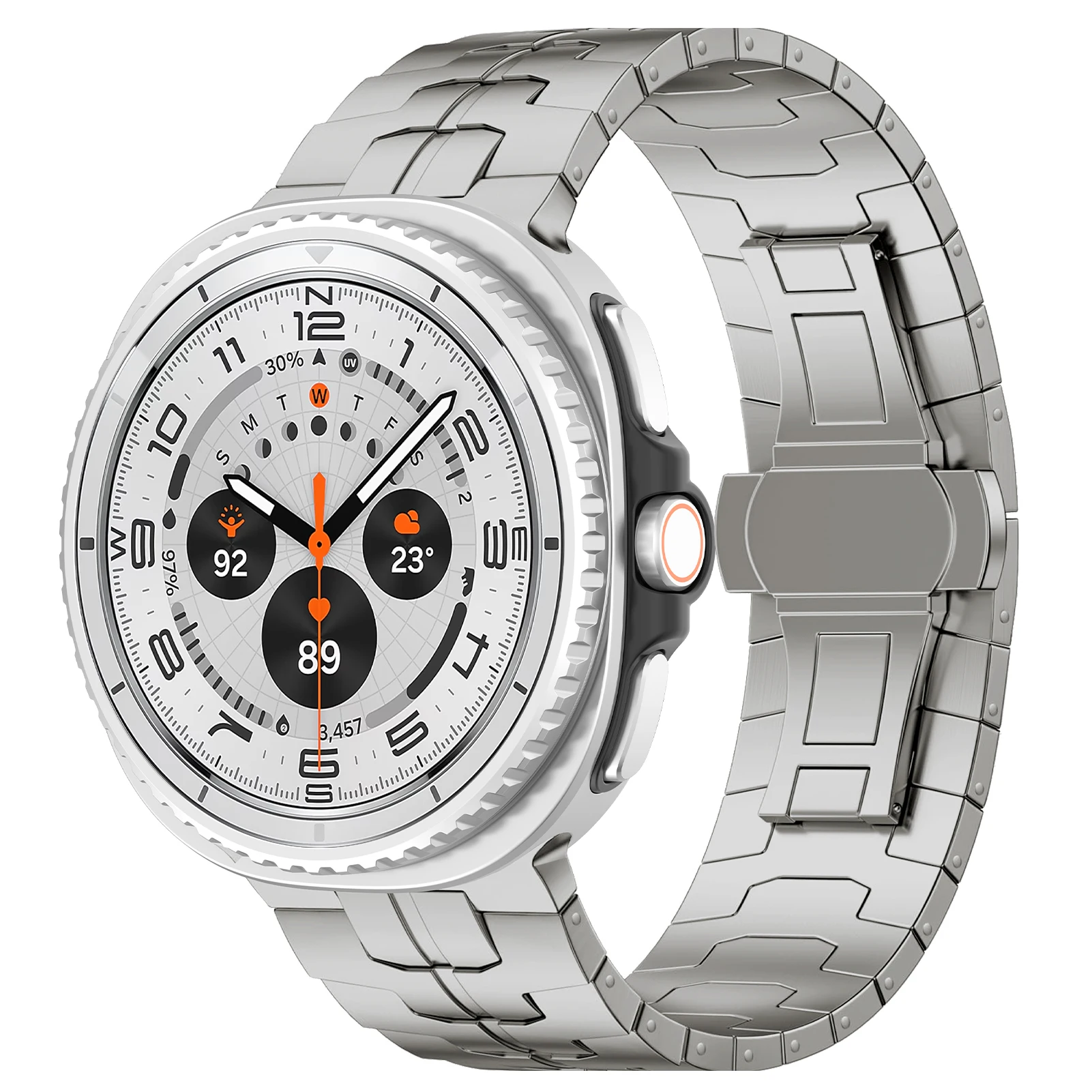 Premium Stainless Steel Metal Watchband Bracelet Strap